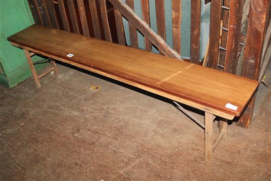 Pine bench